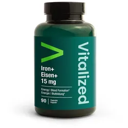 Vitalized Iron+/eisen+ 15 Mg Kapseln 90 St