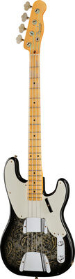 Fender 54 P-Bass Journeyman Relic BP Black Paisley