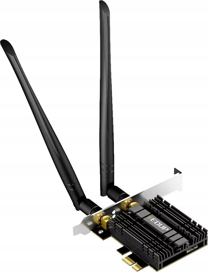 EDUP Draadloze WiFi-adapter voor computer met MT7921, Bluetooth 5.2, AX1800