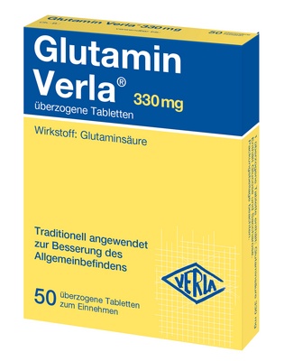 Verla-Pharm Arzneimittel GmbH & Co. KG GLUTAMIN VERLA überzogene Tabletten 50 St 01919544