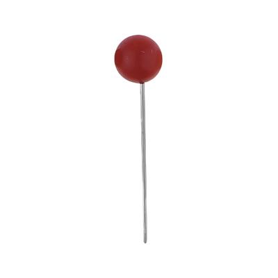 Alco Landkartennadel 16mm Ø5mm rot 100 Stück