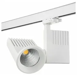 SG LEUCHTEN LED-Schienenstrahler 40W weiß Zip Pro 3-Phasig 320735 Konverter 1LED 4000K