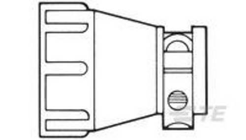 TE Connectivity 1-206070-0 Rundstecker Kabelklemme Serie (Rundsteckverbinder): CPC 1St.