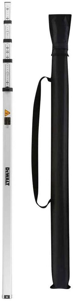 DeWalt DE0734-XJ Asta graduta in alluminio (1.2m 4m) per livella laser