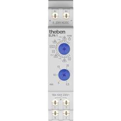 Theben 0010002 Treppenlichtzeitschalter Hutschiene 8 V DC/AC, 12 V DC/AC, 24 V DC/AC, 110 V DC/AC, 230 V DC/AC