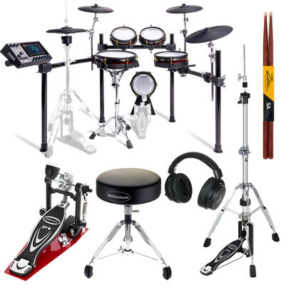 Alesis Strata Core E-Drum Kit Bundle Noir