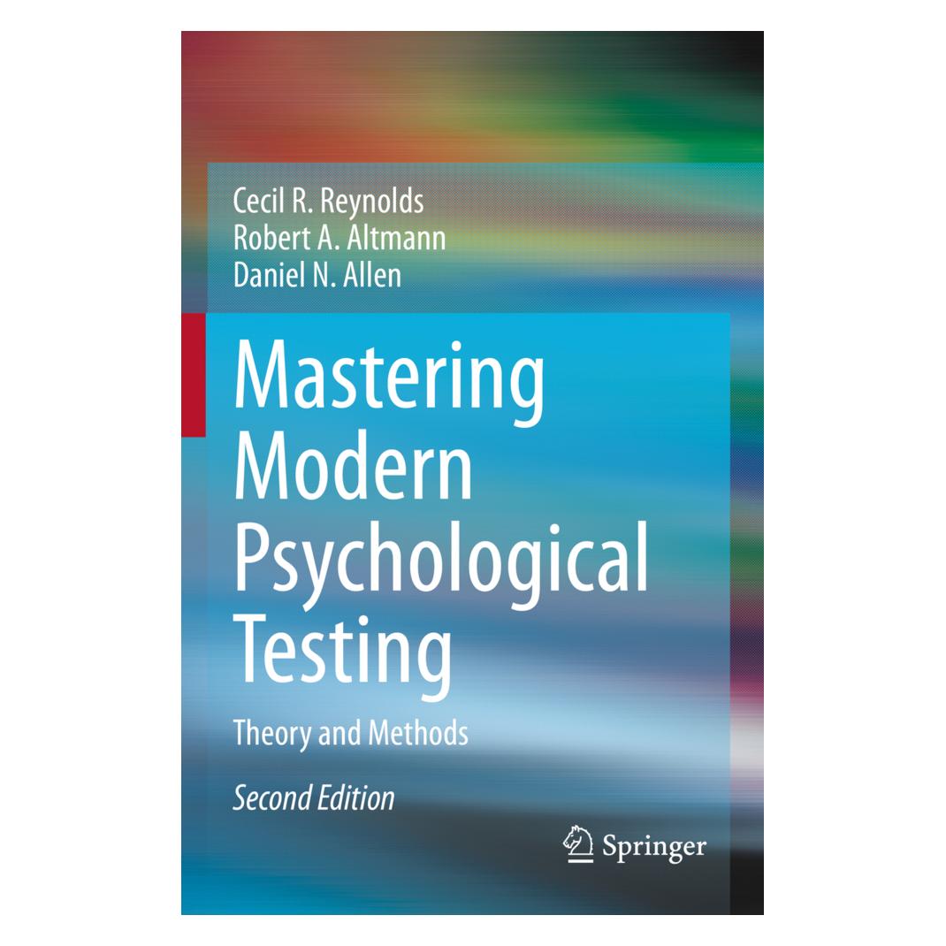 Springer Mastering Modern Psychological Testing (Englisch, Softcover, Cecil R. Reynolds, Daniel N. Allen, Robert A. Altmann) (45802581)