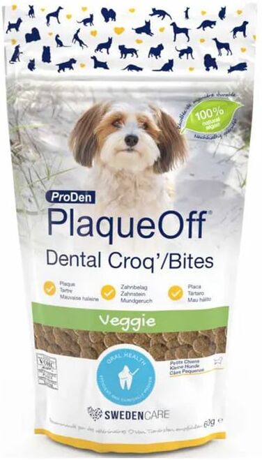 PlaqueOff Proden Dental Croq Veggie Perro 60g