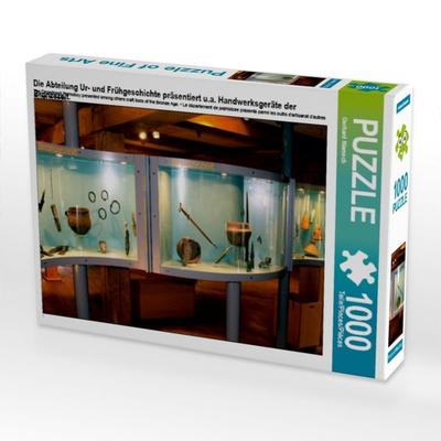 CALVENDO Puzzle Die Abteilung Ur- und Frühgeschichte präsentiert u.a. Handwerksgeräte der Bronzezeit. | 1000 Teile Lege-Größe 64x48cm Foto-Puzzle für
