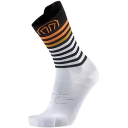 SIDAS Run Anatomic Light Crew - Laufsocken - White/Black - 45