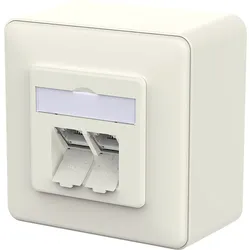 Metz Connect RJ45 Anschlussdose LSA++ 130E380002-I