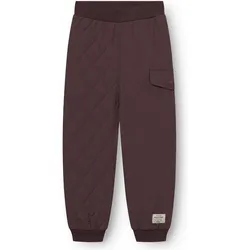 Mini a ture, Jungen, Outdoorhose, Matjava Thermo (110), Braun