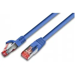 2x Wirewin Patchkabel: F/UTP, 15m, blau (F/UTP, CAT5e, 15 m), Netzwerkkabel