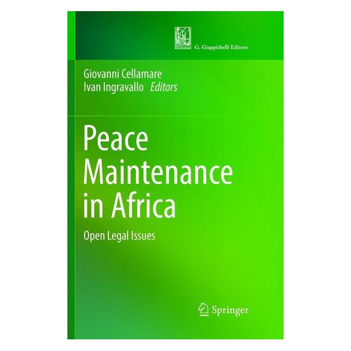 Springer Peace Maintenance in Africa (Englisch, Softcover, Giovanni Cellamare, Ivan Ingravallo) (56045189)