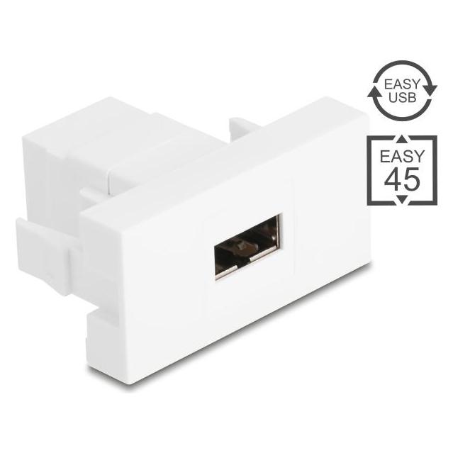 Delock Easy 45 Modul EASY-USB 2.0 Typ-A Buchse zu EASY-USB T (90866)