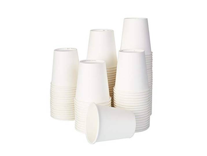 ECO-BRO 3000 Pcs Stück 200ml Trinkbecher Bio-Papierbecher Einwegbecher kompostierbar biologisch abbaubar (3000)