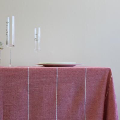 Fabstyles Fouta Stripe Cotton Tablecloth
