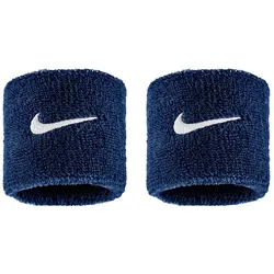 2er Pack NIKE Swoosh Classic Schweißbänder 463 - collegenavy/white