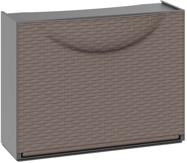 Scarpiera Terry 1002781 HARMONY 3 Paia Rattan tortora