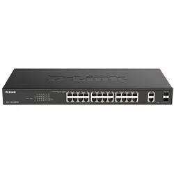 D-Link DGS-1100-26MPV2/E, 26-Port Managed Layer2 PoE+ Gigabit Smart Managed Switch