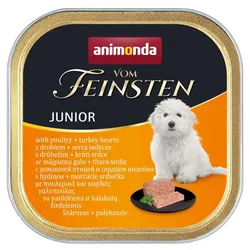 Animonda Vom Feinsten Junior Geflügel und Putenherzen 150 g