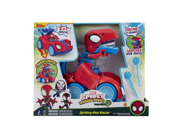 SPIDEY - VEHICULE TRANSFORMABLE T-REX