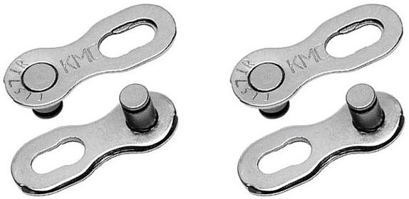 KMC Missing link falsa maglia  2 set 7/8 velocita' EPT ANTIRUGGINE ARGENTO