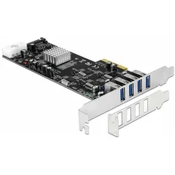 Delock 89365 PCI Express 4x USB 3.0, Kontrollerkarte