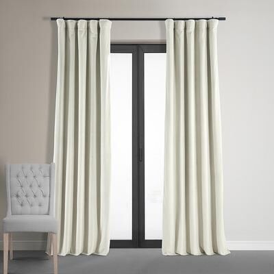 Exclusive Fabrics Signature Velvet Blackout Curtain (1 Panel)