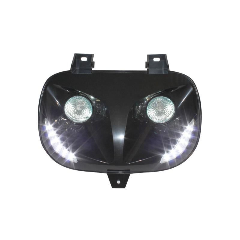 Double optique Replay RR8 noir avec leds blanches pour Booster/BW's 19
