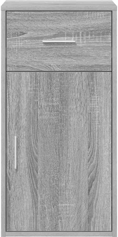 17 Stories Sideboard 38 X 34.5 X 75 Cm Engineered Wood Grey Sonoma 75cm H X 38cm W X 34cm D