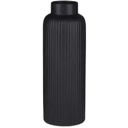 Arti Casa, Vase, Vase Flasche Ø10xh28,5cm Schwarz (1x)
