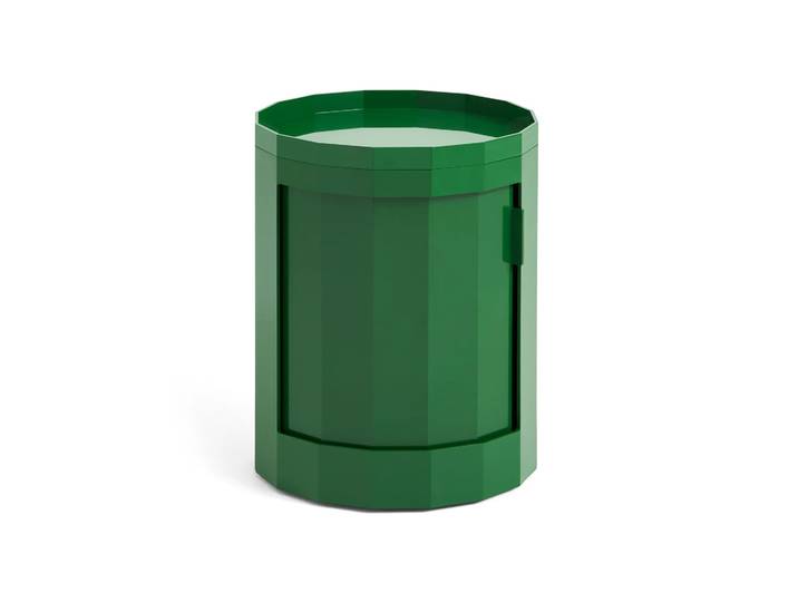 HAY Table d appoint Facet Cabinet 100 Spinach green'