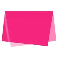 OEM Tissue-Papier 51x76 cm Packung mit 25 rosa Blättern