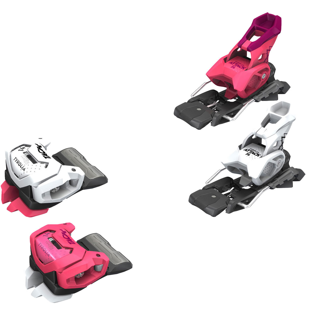 Tyrolia Attack 14 GW pink/white Edition