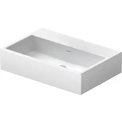 Duravit Vero Air Möbel-Waschtisch 2368600070 60x40cm, ohne Hahnloch, mit Hahnlochbank, ohne Überlauf, weiß