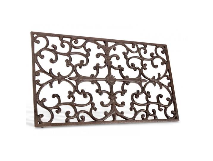 Paillasson rectangulaire fonte marron