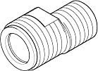 Dornbracht S-Anschluss 0411040030090 roh