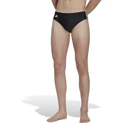 adidas TRUNK 3 Streifen Herren Badehose schwarz/weiß - 4