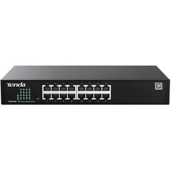 Tenda Switch TEG2216D 16GE Cloud (16 Ports), Netzwerk Switch, Schwarz