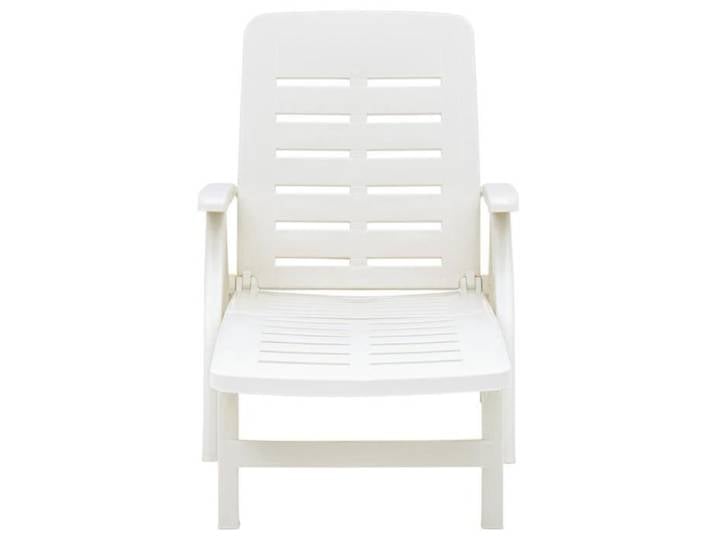TRANSAT - UMR - Blanc Chaise longue pliable Plastique Blanc -[4F14hc]