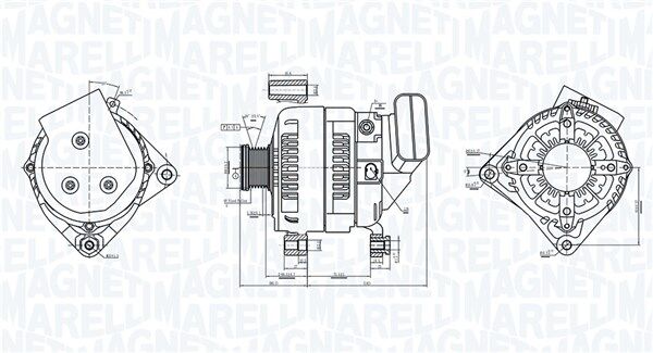 Magneti Marelli Generator 063377578010 Für Bmw
