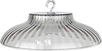 Uplifted Trends Outdoor Bird Feeder Rain Guard Dome With Squirrel Shield For Hanging Feeders transparent