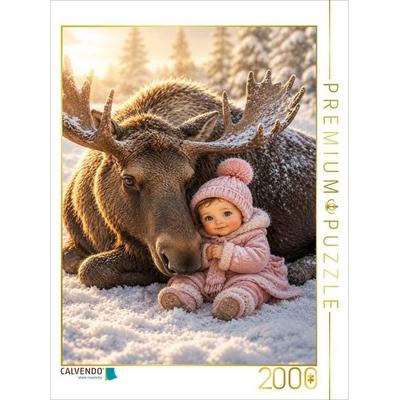 CALVENDO Puzzle Der sanfte Wächter | 2000 Teile Lege-Größe 90x67cm Foto-Puzzle für glückliche Stunden