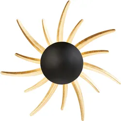 Wandleuchte SOL (D 45 cm) - schwarz - D 45 cm