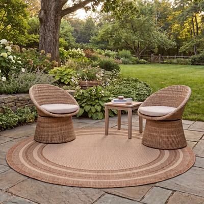 SAFAVIEH Courtyard Vickie Indoor/ Outdoor Waterproof Patio Backyard Rug