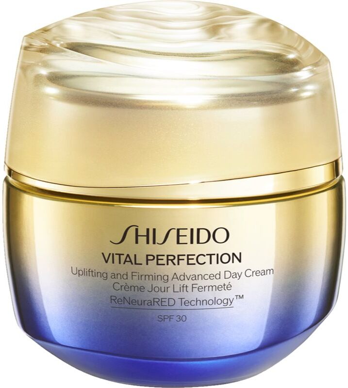 Shiseido Vital Perfection Uplifting and Firming Advanced Day Cream Lifting-Tagescreme gegen Falten SPF 30 50 ml