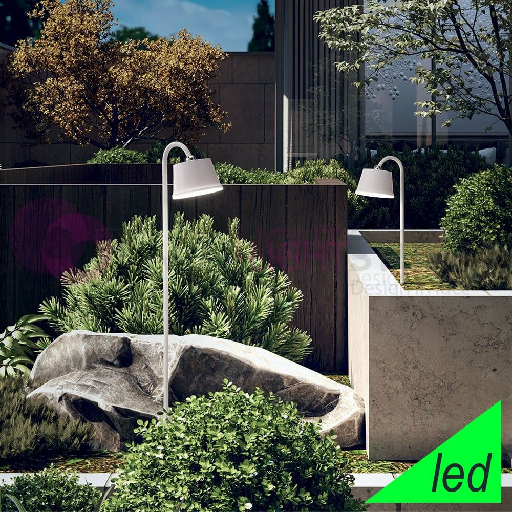 Armanda Kit Giardino Lampada Led Portatile Ricaricabile Bianco