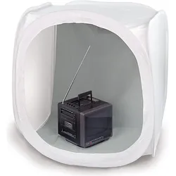 Kaiser Fototechnik Lichtzelt Cube-Studio 90 x 90 x 90 cm, Analogfilmentwicklung, Weiss