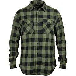 Spika Flannel Check Shirt Herren (Moss Green), L